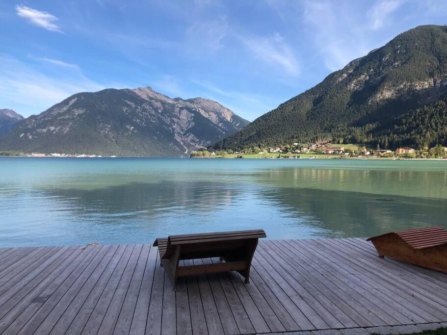 Urban Mountain Chalet With Lake View Maurach  Luaran gambar